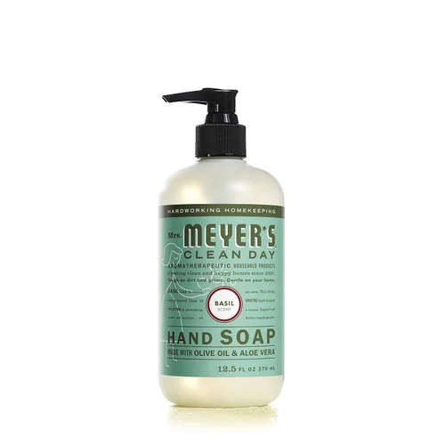 Vista 4 de Mrs. Meyer's Clean Day - Jabón líquido para manos, manzana, botella de 12.5 onzas líquidas Moisturizing Liquid Hand Soap, Softens and Cleans