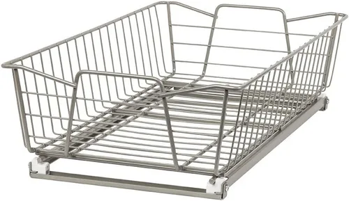 Vista 8 de ClosetMaid Organizador de gabinete extraíble de 11 pulgadas, 2 niveles, resistente, cajones de estantes de despensa deslizantes para cocina, baño
