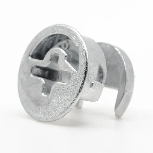 Vista 4 de ReplacementScrews Cerraduras de leva excéntricas compatibles con IKEA 103114 (Kullen, Alex, MICKE) Funda con brida - 0.472 in x 0.394 in - Aleación