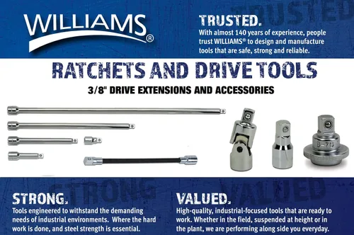 Vista 4 de Williams B-70 3/8 Drive Trinquete Spinner