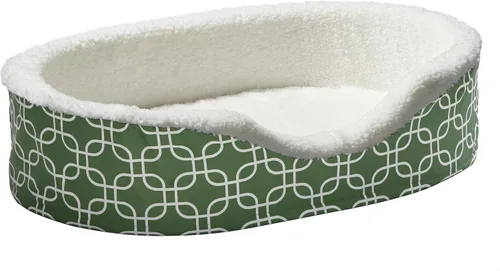 Vista 14 de MidWest Homes for Pets Orthoperdic - Cama para mascotas con protector de tela de teflón, XS marrón