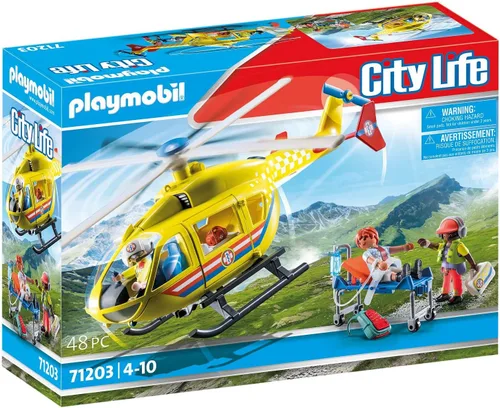 Vista 3 de Playmobil Helicóptero médico