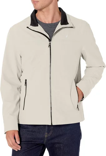 Vista 29 de Nautica - Chaqueta bomber de golf para hombre, ligera, con cremallera completa, cortavientos, atlética, para exterior Ártico Ártico