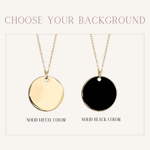 Vista 7 de MignonandMignon Birthstone Name Necklace Personalized Jewelry for Women Neckace Gifts for Mom Gold Plated Pendant Charm, Custom Jewelry Grandma Gift