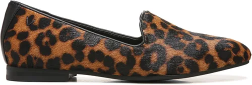Vista 5 de Vionic Willa - Zapatos informales de punto para mujer, sin cordones, Bronceado Leopardo