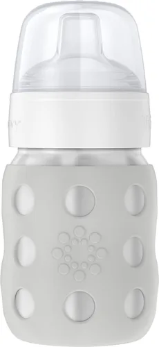 Vista 21 de Lifefactory Biberón de cuello ancho aislado al vacío de acero inoxidable de 8 onzas con pezón etapa 2 (3-6 meses) melón (LS2211WCA4)