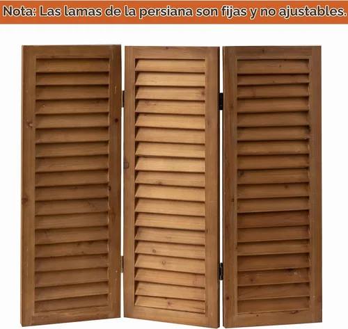 Vista 3 de SOFE Pantalla de privacidad corta, persianas de 2.6 pies, divisores