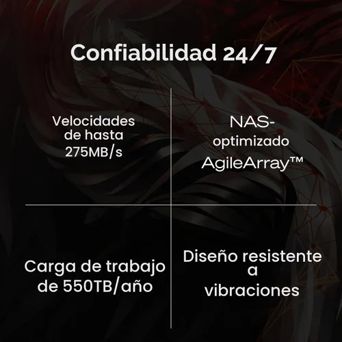 Vista 6 de Seagate IronWolf Pro, 12 TB, Enterprise NAS HDD interno - CMR 3.5 pulgadas, SATA 6 Gb/s, 7.200 RPM, caché de 256 MB para almacenamiento conectado a