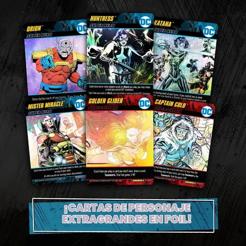 Vista 2 de Cryptozoic Entertainment: DC Juego de construcción de cubiertas: colección Crossover 1 juego de cartas de construcción de mazos, a partir de 14 años