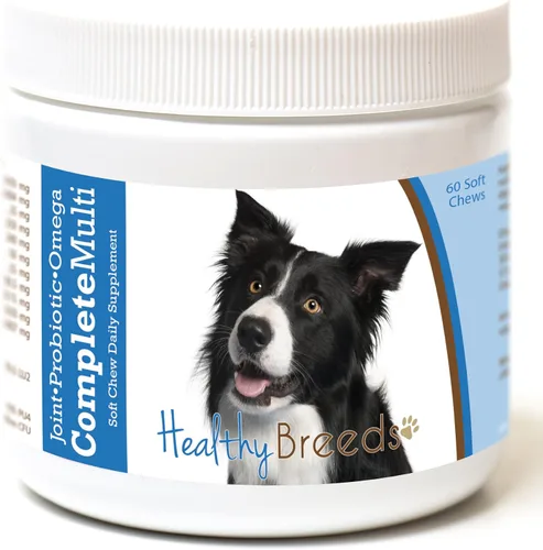 Vista 190 de Healthy Breeds Affenpinscher todo en uno multivitamínico suave masticable 60