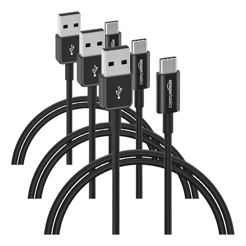 Vista 18 de Amazon Basics - Cable de carga rápida USB-C a USB-A 2.0, velocidad de 480 Mbps, certificado USB-IF, para Apple iPhone 16/15, iPad, Samsung Galaxy