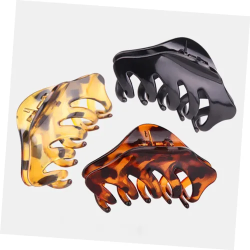 Vista 3 de FOMIYES Pinzas para el cabello lacio, 6 unidades, pinzas para el cabello, horquilla de moda, soporte para cola de caballo, versión coreana, pinzas
