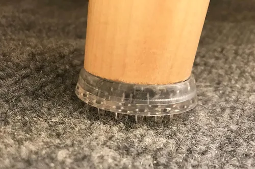 Vista 7 de Protector para patas de muebles, con picos, de 1-12 pulgadas, Transparente, 9082