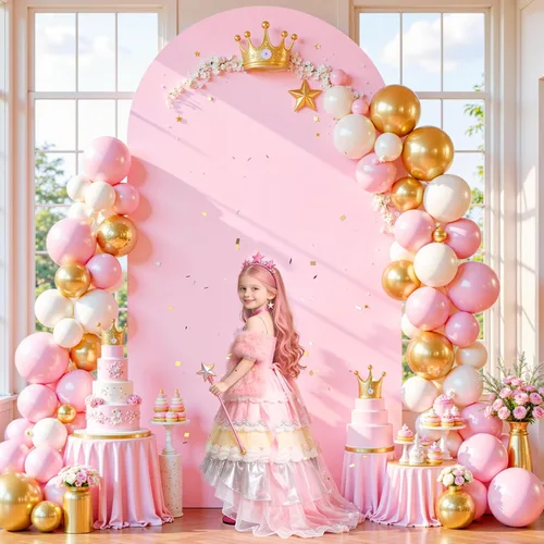 Vista 116 de Baby Blue Arch Backdrop Cover, 6FT Spandex Fitted Wedding Arch Stand Covers Round Top Chiara Backdrop Cover for Birthday Party Ceremony Banquet Azul