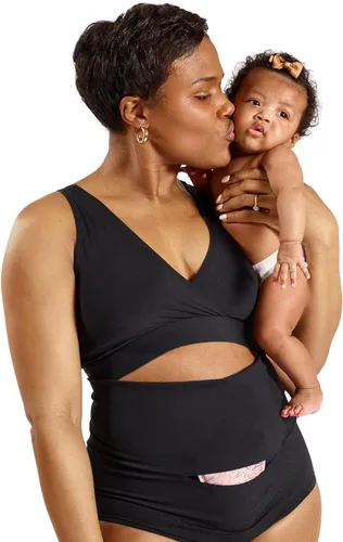 Vista 6 de Nyssa FourthWear Postpartum Bralette, FSAHSA Eligible, Pocketed Dual-Layer Design to Hold IceHeat Relief