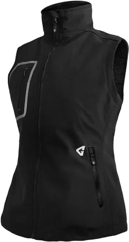 Vista 2 de Gerbing 7V Torrid 2.0 Softshell Chaleco para mujer, funciona con pilas, 8 horas de tiempo de funcionamiento