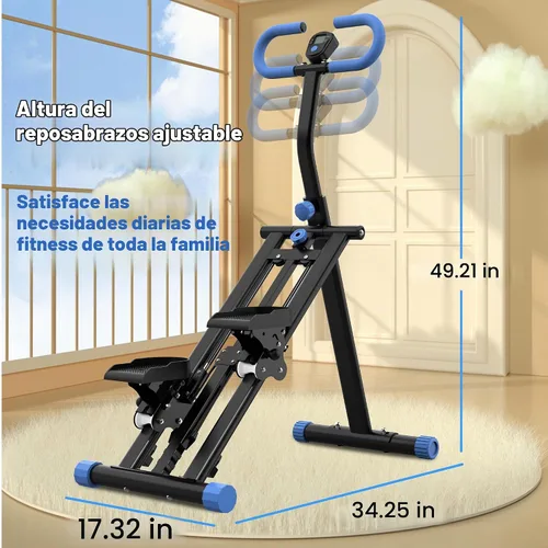 Vista 9 de KINMAC Stair Stepper for Home, Foldable Stair Climber