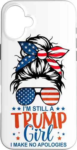 Vista 23 de I'm Still A Trump Girl I Make No Apologies Trump 2024 Women Case for iPhone 17