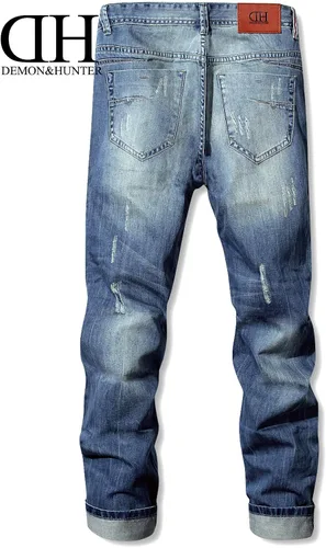 Vista 2 de DemonHunter 808B Series - Jeans ajustados para hombre