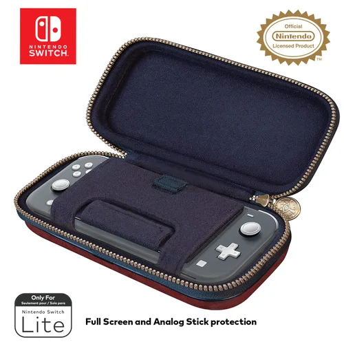Vista 4 de Game Traveler Zelda Nintendo Switch Lite Case - Switch Lite Carrying Case for Switch Lite Travel Case Adjustable Viewing Stand Bonus Game Case