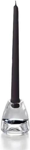 Vista 93 de Yummi - Velas cónicas gris claro de 10 pulgadas. 12 por paquete