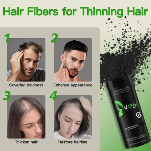 Vista 3 de Ustar Fibras abultadas para el cabello Auburn Quality Matches Toppik 0.97 oz 0.97oz