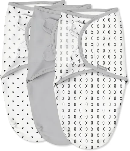 Vista 27 de SwaddleMe - Manta original para bebé, talla S/M, de 0 a 3 meses, paquete de 5 (diseño de amapolas bonitas)