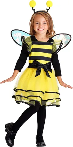 Vista 2 de Disfraz de abejorro Little Bitty Bumble Bee para niñas disfraz de abejorro