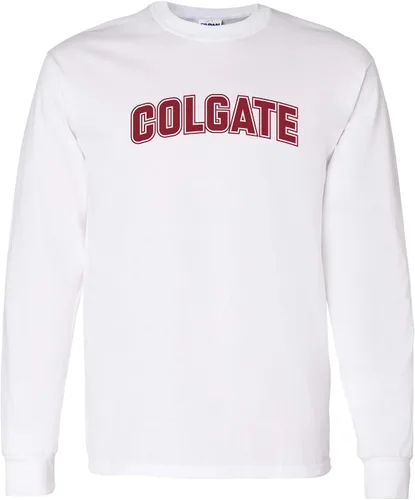 Vista 20 de NCAA oficial de College – University Team Color Arco Logo Manga Larga