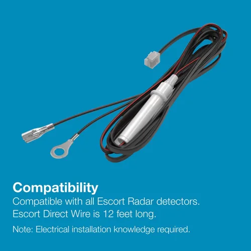 Vista 4 de Cable Directwire para Detector de Radar Escort para MAX 360, MAX 360c, IX, IXc, 9500 IX, MAX II, MAX 3, MAX 4, MAX 360c MKII, MAX 360 MKII, MAXcam