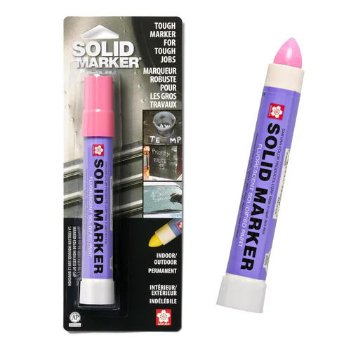 Vista 14 de Marcador de pintura solidificada Solid Marker de Sakura, de 14 a 392 grados Fahrenheit, Negro, 1