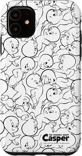 Vista 8 de Funda para iPhone 12 Pro Max Casper the Friendly Ghost All Over