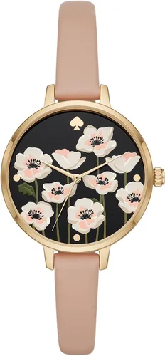 Vista 2 de Kate Spade New York Metro Women's Watch with Stainless Steel Bracelet or Leather Band Novelty Women's Watch