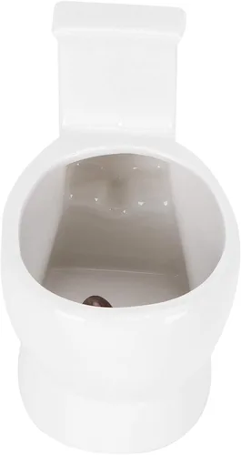 Vista 8 de TOPINCN Taza de cerámica para inodoro, taza de café con personalidad de mierda, taza de café creativa para popa, taza de cerámica, tazas de café