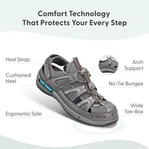 Vista 3 de Orthofeet - Alivio probado del dolor de pies y del talón. Anchos extendidos. Mejores zapatos ortopédicos para mujeres diabéticas o con juanetes
