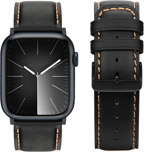 Vista 4 de Anlinser Correas compatibles con Apple Watch Band de 1.654 pulgadas, 1.614 pulgadas, 1.575 pulgadas, 1.496 pulgadas, para mujeres y hombres, diseño
