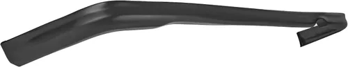 Vista 2 de Compatible con/Reemplazo para Labio de Parachoques Trasero, Difusor de Labio Trasero Estilo Type-R de PU Negro, Compatible con Honda Civic 2dr Coupe