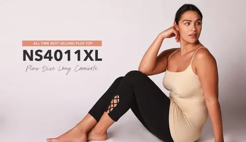 Vista 5 de NIKIBIKI Camisola larga de talla grande NS4011XL