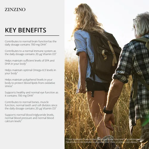 Vista 4 de Zinzino BalanceOil+ AquaX - Omega-6:3 óptimo, contribuye a la función normal del cerebro y al sistema inmunológico, mantiene EPA y DHA - 10.1 fl oz