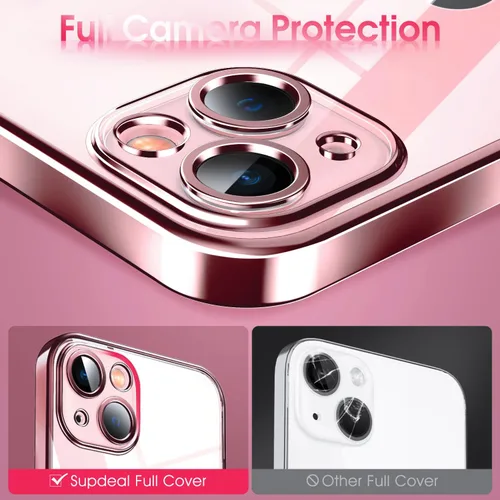 Vista 864 de Supdeal Funda cristalina transparente para iPhone 11, [No se amarillea] [Protección de la cámara] [Probado contra caídas de grado militar] Funda