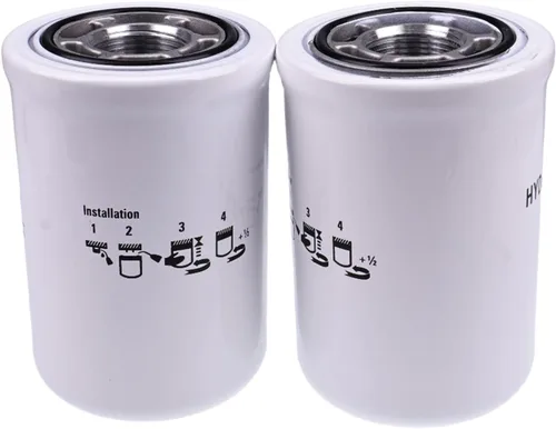 Vista 3 de JZGRDN 2 filtros de aceite hidráulico 6661248 compatibles con Bobcat S150 S160 S175 S185 S205 T140 T180 T190 S130 y Kubota V2203