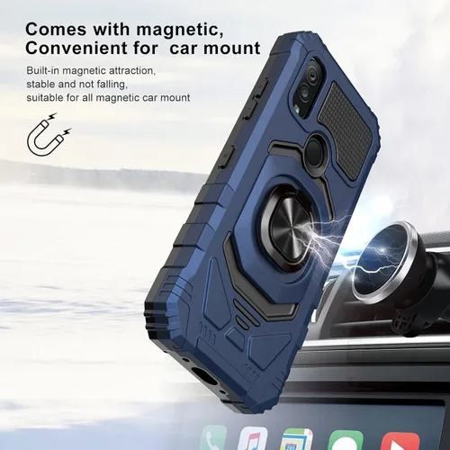 Vista 6 de Ailiber DuraSport UW C6930 - Funda compatible con Kyocera DuraSport 5G, con protector de pantalla, soporte de anillo para montaje magnético