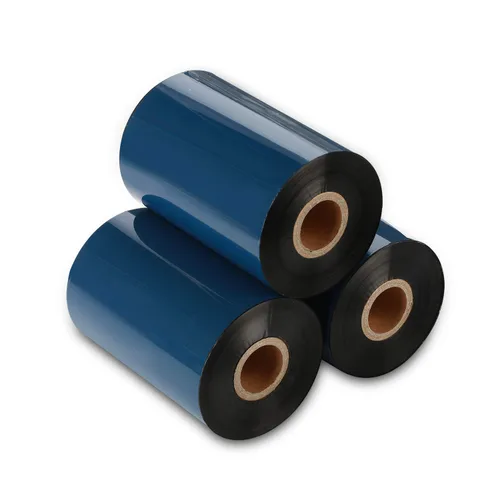 Vista 7 de Cinta de transferencia térmica - Cinta de impresora de cera premium de 1 pulgada de núcleo de tinta - 1 rollo (4.33" x 1476') 110mm450m para Zebra