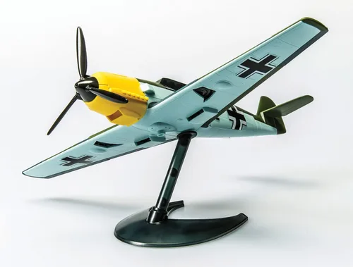 Vista 9 de Airfix Quickbuild Messerschmitt 109 - Kit de construcción de modelo de plástico de avión en ladrillo J6001