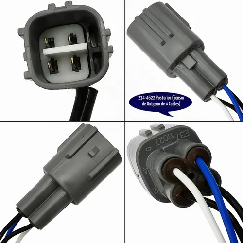 Vista 5 de 234-4622 Sensor de oxígeno descendente O2 para Avalon Camry Corolla Sienna Solara Tercel RAV4 4Runner Paseo Matrix, Pontiac Vibe, ES300 ES300H