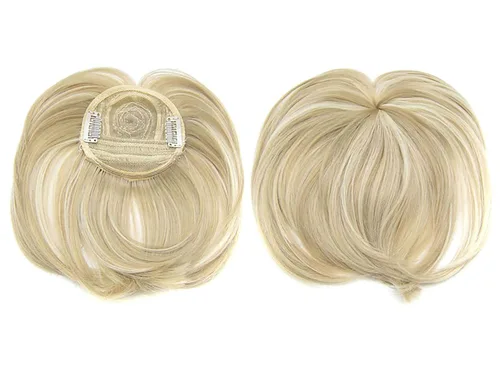 Vista 16 de Faringoto Extensiones invisibles para el cabello para mujer, extensiones de cabello adelgazante para peluca, parte superior gruesa 30#