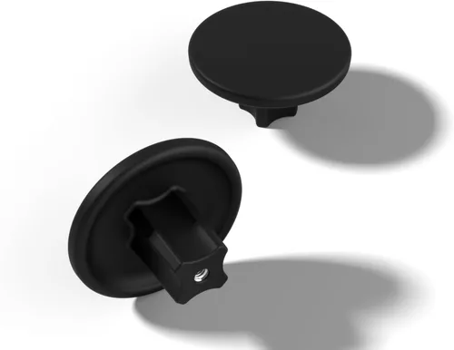 Vista 11 de Paquete de 10 tiradores de metal sólido para gabinetes de baño y decoración del hogar, manijas de gabinete de cocina de metal inoxidable Paquete