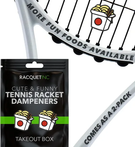 Vista 24 de Racquet Inc Regalos de Tenis - Amortiguadores de Vibración para Raqueta de Tenis - Absorbe Choques, Reduce la Vibración de las Cuerdas para Mejor