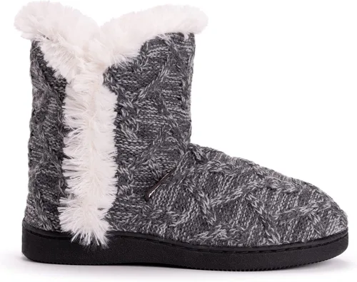 Vista 3 de MUK LUKS Pantuflas Cheyenne para bebé niña