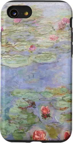 Vista 18 de Monet's Water Lilies Modern Art Impressionism Painting Cover Case for iPhone 17